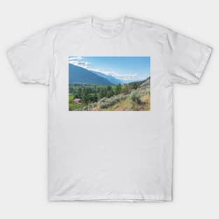 Similkameen Valley Scenic View in Summer T-Shirt